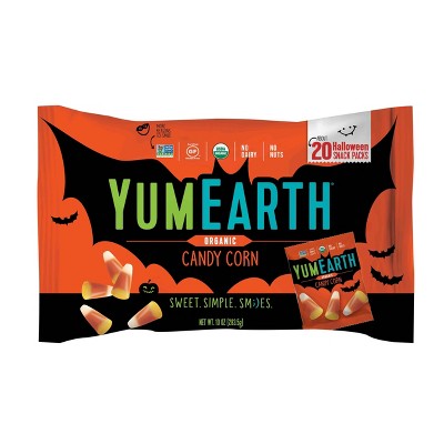 Yum Earth Halloween Organic Candy Corn - 10oz/20ct