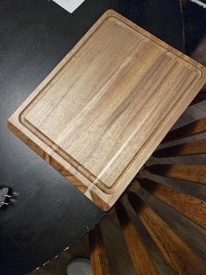 10x13 Reversible Bamboo Cutting Board Natural - Figmint
