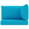 vidaXL Pallet Cushions 3 pcs Light Blue Oxford Fabric - 4 of 4