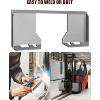 Coucheta Skid Steer Mount Plate, Universal Quick Tach Cut Out Attachment Plate, 6000 lbs Capacity, Fits Bobcat, Kubota, Mahindra - 3 of 4