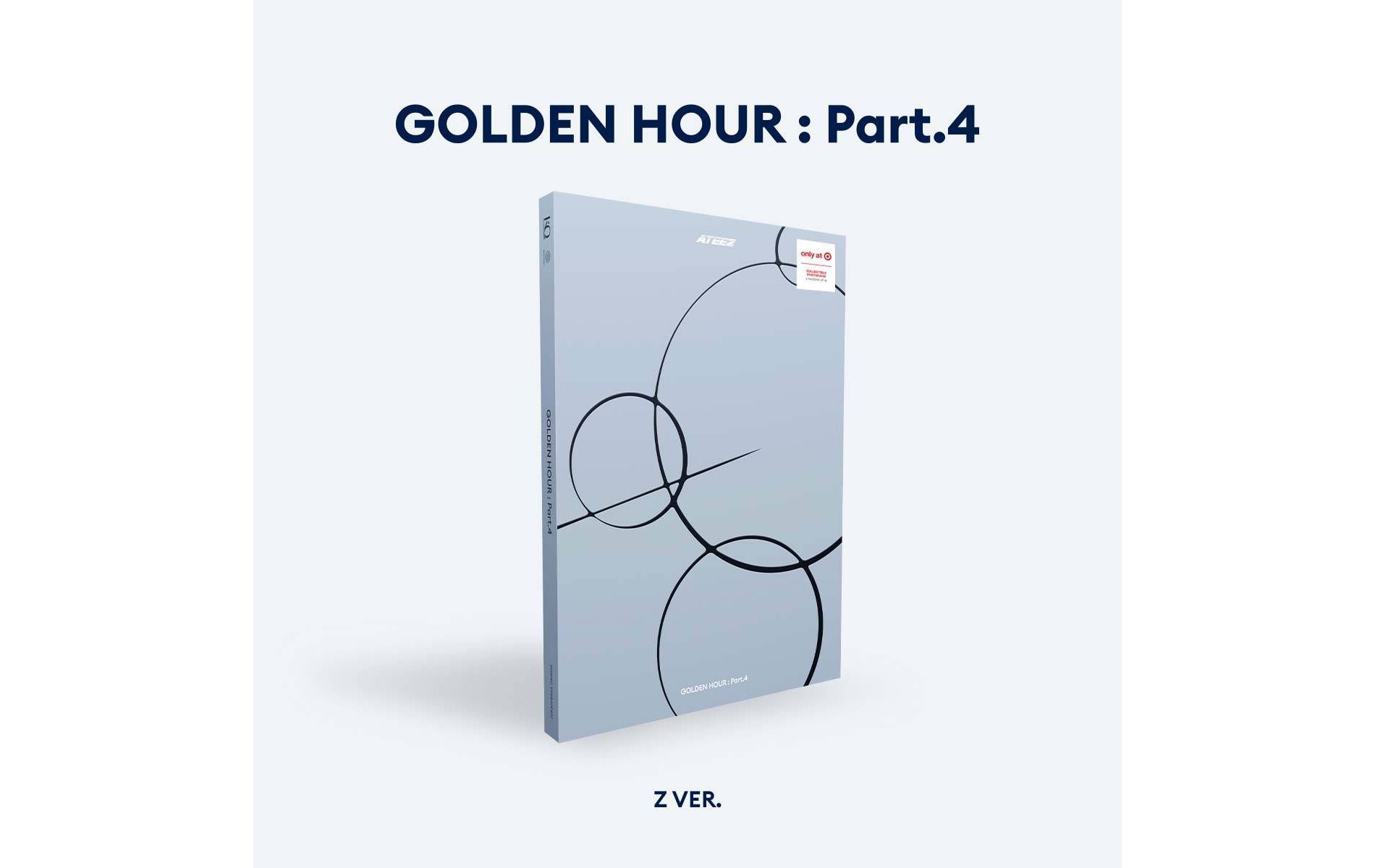 ATEEZ - GOLDEN HOUR : Part.4 - Z Ver. (Target Exclusive, CD)