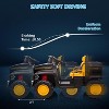 12V Electric Ride-On Truck Car with Remote Control, Electric Dump Bed, 4x200W Motors, and 3 Speed Settings – 2-Seater Utv for Kids - 4 of 4