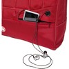 Mobile Edge Sumo - Women's 13.3" Ultrabook or 13" MacBook Laptop Purse - Red w/ White Stitching - 4 of 4