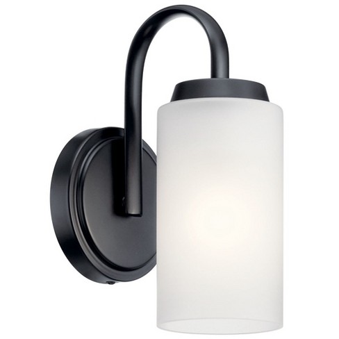 Kichler 55085BK Kennewick Black Wall Light Sconce