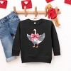 Valentine Goose Coquette - Toddler Graphic Sweatshirt - 2 of 4