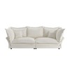 90.55" Velvet Cloud Sofa with Deep Seat & Plush Pillows - 2 of 4