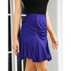 Women's Summer Skirt With Pleated Ruffle Hem Cute Skirts for Women - 4 of 4