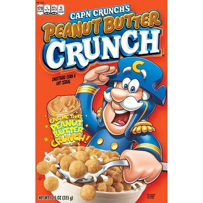 Cap'n Crunch Peanut Butter Crunch Breakfast Cereal - 12.5oz