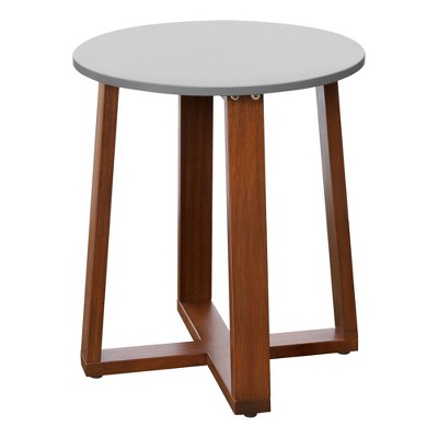  Eucalyptus Patio Side Table - Peaktop 