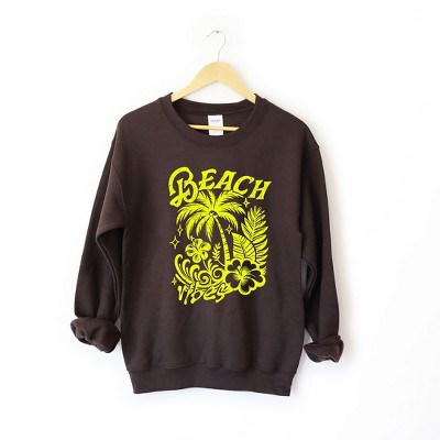 Simply Sage Market Women's Graphic Sweatshirt Beach Vibes Distressed