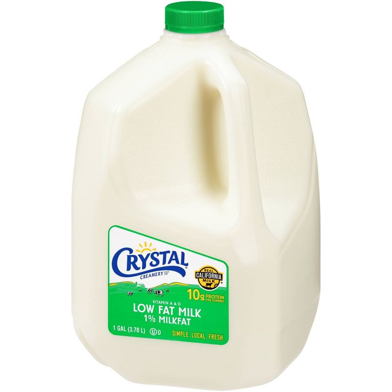 Crystal Creamery 1% Milk - 1gal, 4 of 5