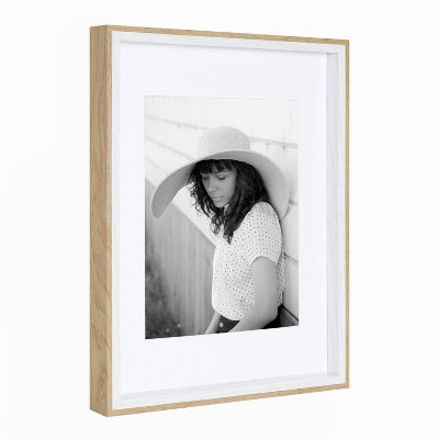 Scandinavian-Inspired Gibson Frame Set, 11" x 14", White and Natural