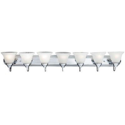 Maxim Lighting Essentials - 801x 7 - Light Vanity in  Polished Chrome