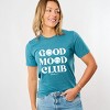 Simply Sage Market S.W.Smiley Good Mood Club Short Sleeve Tee - 2 of 4