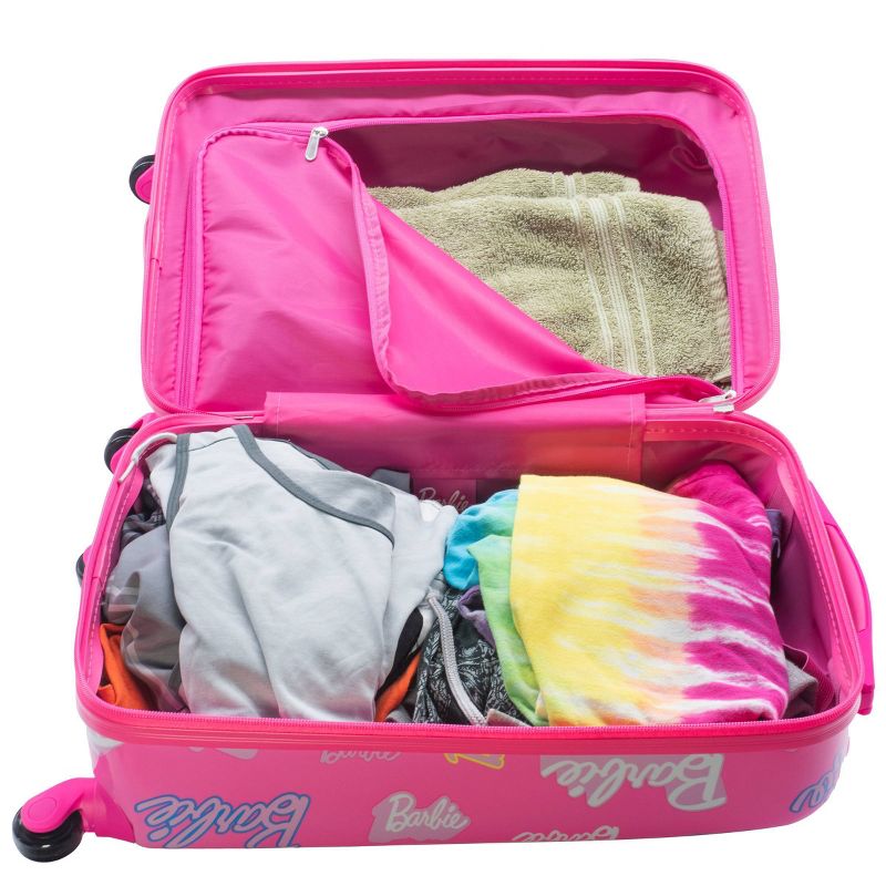 Barbie Kids&#39; Hardside Carry On Suitcase - Pink, 6 of 8
