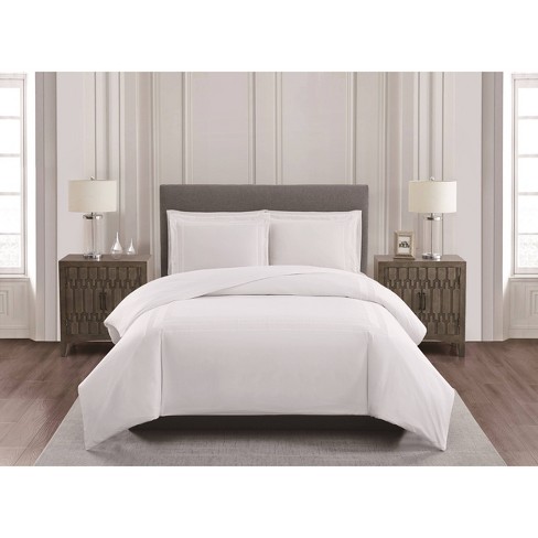 Plain white comforter deals full