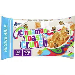 General Mills Cinnamon Toast Crunch Cereal Bag - 32oz