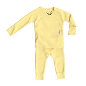 Bonsie Skin to Skin Babywear - Footless - Lemon - 1 of 4