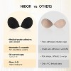 Niidor Women's Push up Lift Adhesive Strapless Backless Bra - 3 of 4