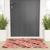 Showmemars Winter Retro Quilt Pattern Welcome Mat -Society6 - 2 of 3