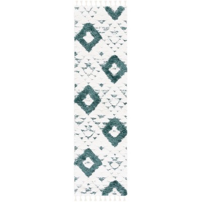 Moroccan Tassel Shag MTS688 Power Loomed Indoor Rugs - Safavieh