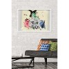 Trends International Disney Tim Burton's The Nightmare Before Christmas - Ink Trio Terror Framed Wall Poster Prints - 2 of 4