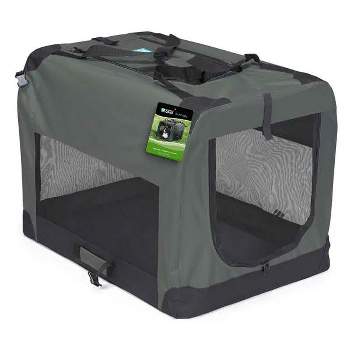 32 Inch Soft Sided Folding Crate Pet Carrier 