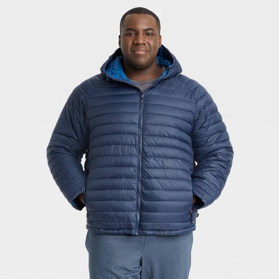 tall packable down jacket