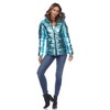 Metallic Puffer Coat with Hoodie - White Mark - 4 of 4