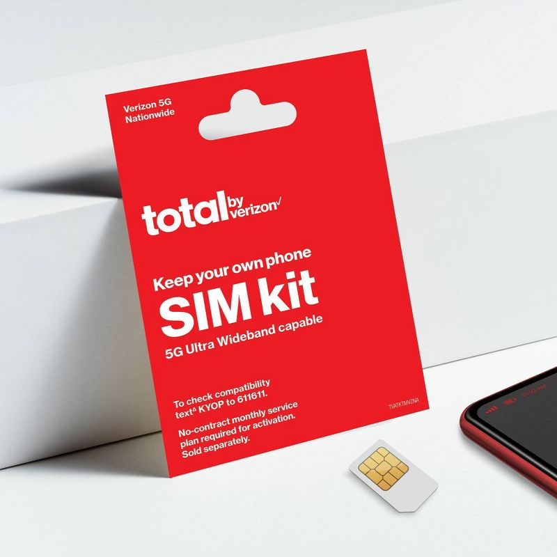 Total by Verizon Starter SIM Kit, 4 of 5