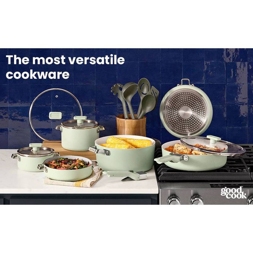 GoodCook Removable Handle Ceramic Nonstick Cookware