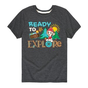 Boys' - Paw Patrol - Ready To Explore Short Sleeve Graphic T-Shirt - 1 of 4