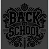 "Back To School" Adult Crew Neck Short Sleeve Tee - 2 of 2