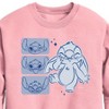 Boys' - Disney - Lilo & Stitch Graphic Long Sleeve Fleece Sweatshirt - 2 of 3