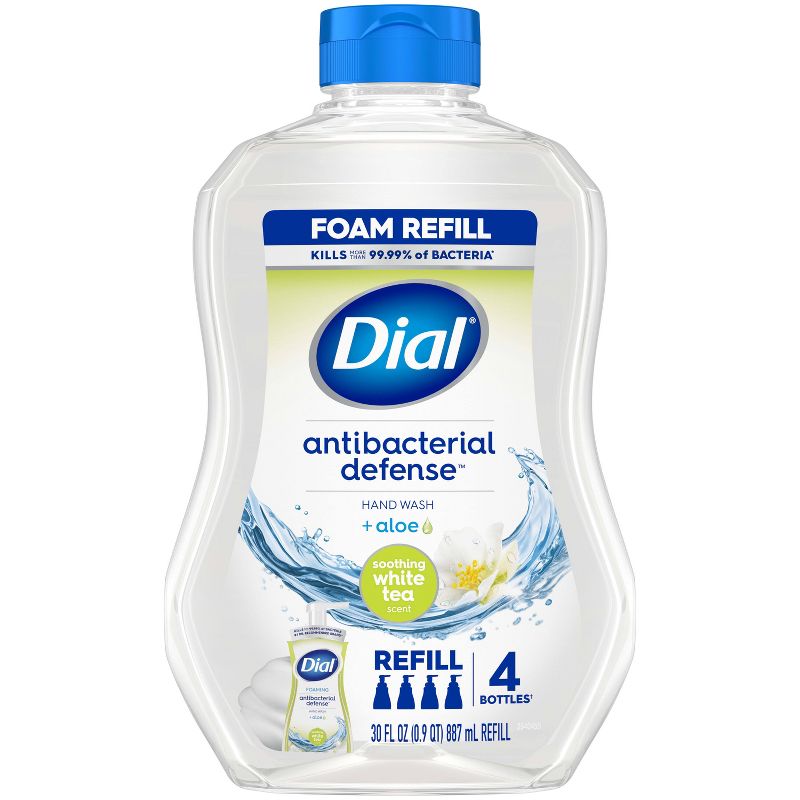 Dial Hand Soap Foaming Refill - White Tea - 30 fl oz, 1 of 13