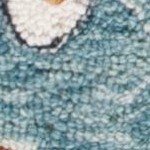 ivory/blue