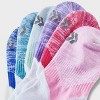 Girls' 6pk No Show Socks - All In Motion™ White - image 3 of 3