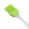 Unique Bargains Basting Brush 15g Small Translucent Handle Brush Color Block Dishwasher Safe Silicone PP 6.69"x1.18" 1Pcs - 4 of 4