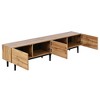 Sapphtopaz Modern TV Stand for TVs Up to 80" TV Entertainment Center with Storage Cabinets and Doors Console Table TV Console for Living Room - 3 of 4