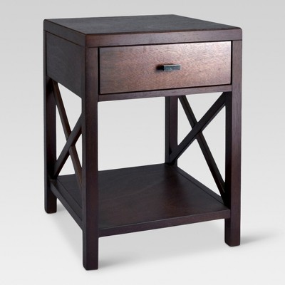 target side table with drawer