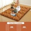 Floral Floor Mattress Japanese Style Floral Print Futon Mattress, Portable Floor Bed Mattress Roll Up Mattress for Camping RV Travel Guest Room - 3 of 4