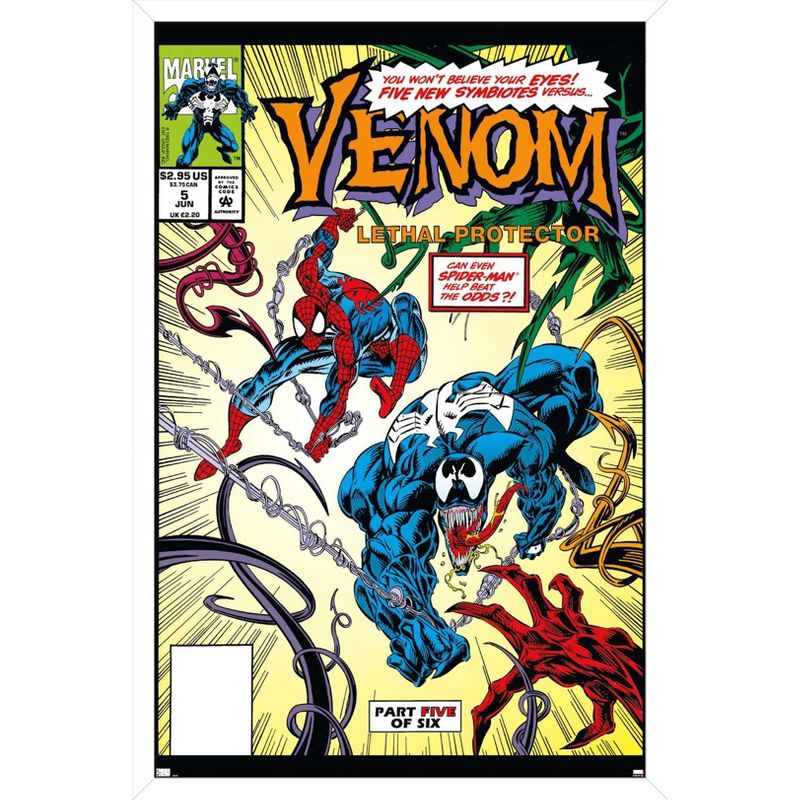 Trends International Marvel Comics - Venom: Lethal Protector #5 Framed Wall Poster Prints, 1 of 7