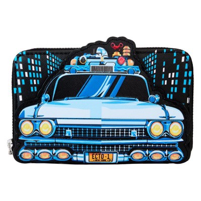 Loungefly Ghostbusters - Ecto-1 Glow Zip Around Wallet