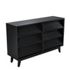Lycvki Mid Century Modern 6 Drawer Dresser Bevel Design - 2 of 4