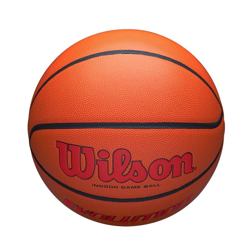 Wilson 28.5&#39;&#39; Evolution Game Basketball - Scarlet, 6 of 10