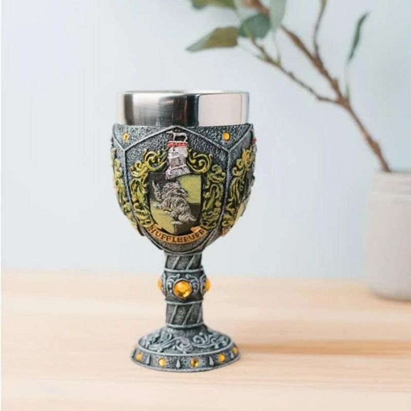 Enesco Harry Potter Hufflepuff 10oz Decorative Goblet, 3 of 7