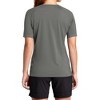 Mafoose Women's Stretchable UV Pro Rashguard Short Sleeve Quick-Dry T-shirt Dark Smoke Grey XL - 4 of 4