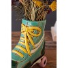 Ceramic Roller Skate Planter – 8.5" Tall Decorative Retro Pot Set of 2 by Kalalou - 4 of 4