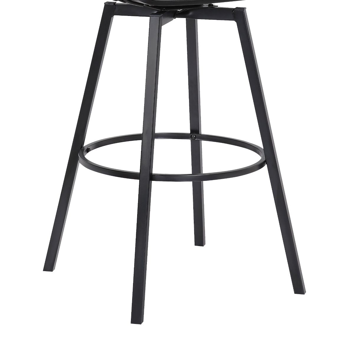 Athena Upholstered Swivel Barstool - thumbnail 9