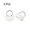 Unique Bargains Rubber Durable Hanging Ring Kitchen Drain Stopper 3 Pcs - 3 of 4